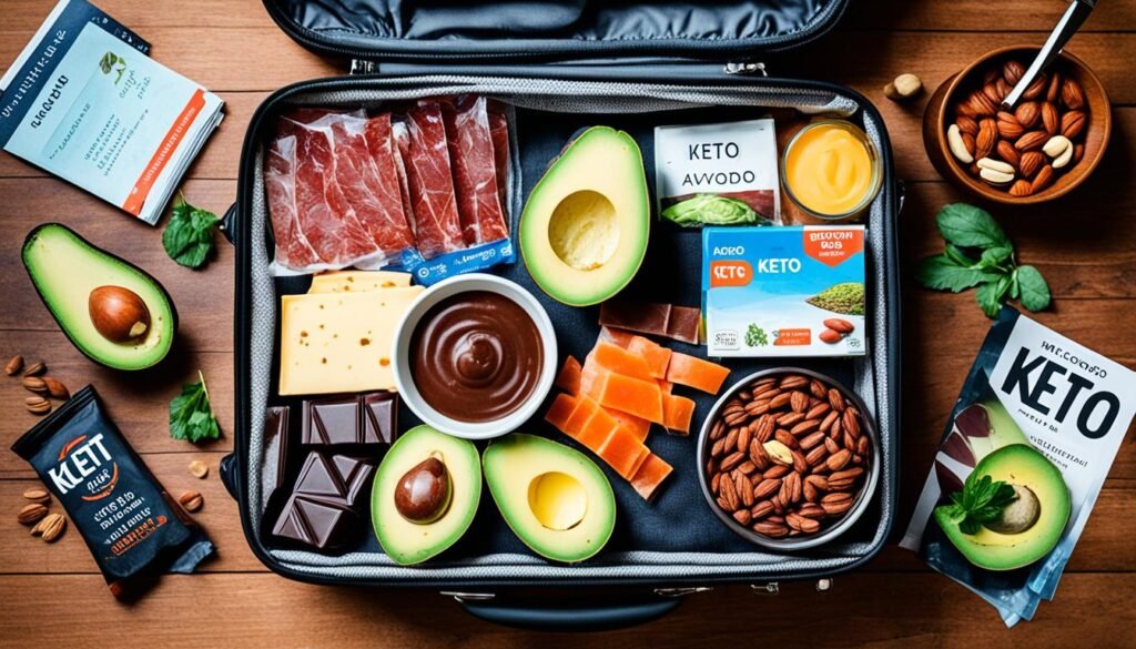 packing keto-friendly foods